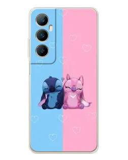 Чохол для Realme C75 з картинкою «Stitch та Angel Love» Чохол для Realme C75 з картинкою «Stitch та Angel Love»