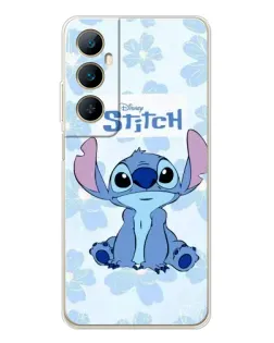 Чохол для Realme C75 з картинкою «Stitch серед квітів» Чохол для Realme C75 з картинкою «Stitch серед квітів»