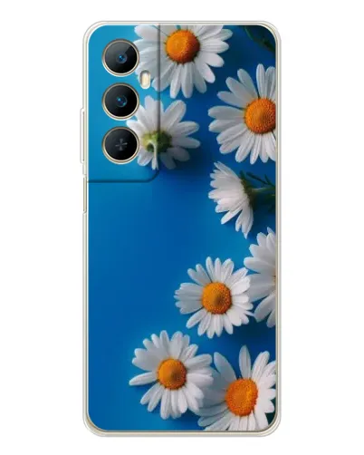 Чехол для Realme C75 с картинкой «Белоснежные маргаритки» Чехол для Realme C75 с картинкой «Белоснежные маргаритки»