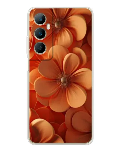 Чехол для Realme C75 с картинкой «Оранжевый макро цветок» Чехол для Realme C75 с картинкой «Оранжевый макро цветок»