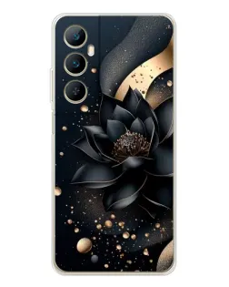 Чехол для Realme C75 с картинкой «Черный лотос»
