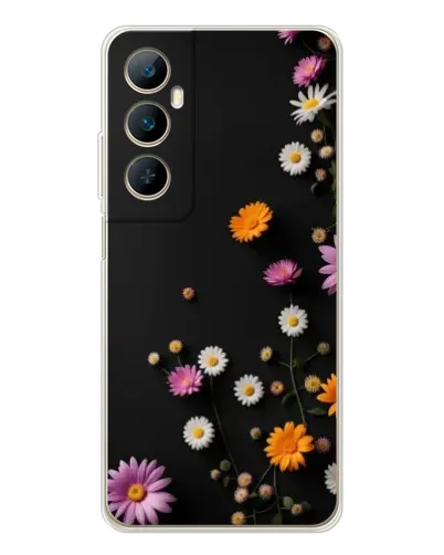 Чехол для Realme C75 с картинкой «Цветочная композиция» Чехол для Realme C75 с картинкой «Цветочная композиция»