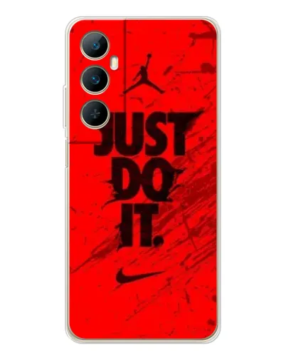 Чехол для Realme C76 с картинкой «Nike Just Do It»
