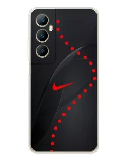 Чехол для Realme C76 с картинкой «Абстрактный дизайн Nike» Чехол для Realme C76 с картинкой «Абстрактный дизайн Nike»