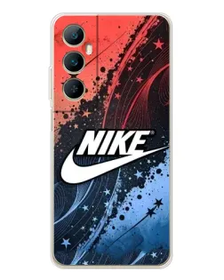 Чехол для Realme C76 с картинкой «Градиентный принт Найк» Чехол для Realme C76 с картинкой «Градиентный принт Найк»
