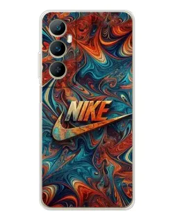 Чехол для Realme C76 с картинкой «Nike в абстракции» Чехол для Realme C76 с картинкой «Nike в абстракции»