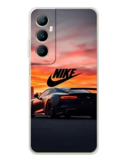 Чехол для Realme C76 с картинкой «Nike и суперкар» Чехол для Realme C76 с картинкой «Nike и суперкар»