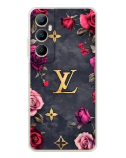 Чехол для Realme C76 с картинкой «Цветочный Louis Vuitton» Чехол для Realme C76 с картинкой «Цветочный Louis Vuitton»