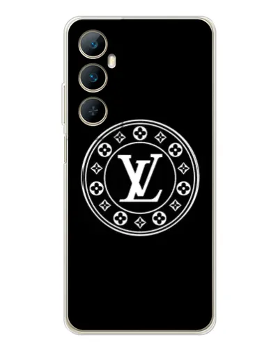 Чехол для Realme C76 с картинкой «LV — печать стиля»