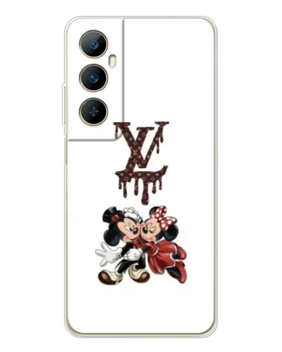 Чехол для Realme C76 с картинкой «LV и Микки Маус»