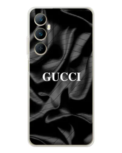 Чехол для Realme C76 с картинкой «Gucci — шелковые волны» Чехол для Realme C76 с картинкой «Gucci — шелковые волны»