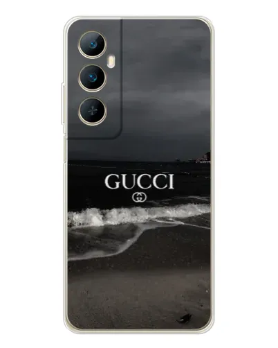 Чехол для Realme C76 с картинкой «Gucci — морской прибой» Чехол для Realme C76 с картинкой «Gucci — морской прибой»