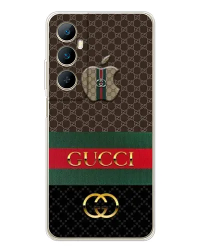 Чехол для Realme C76 с картинкой «Gucci — брендированный десерт» Чехол для Realme C76 с картинкой «Gucci — брендированный десерт»