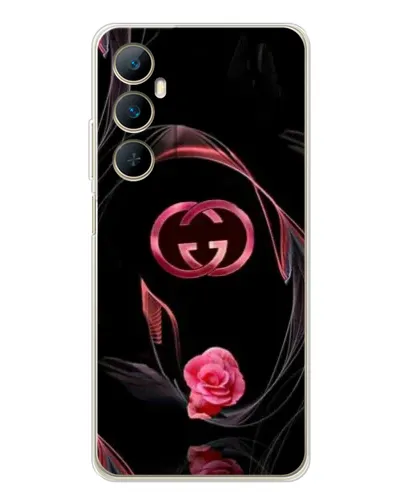 Чехол для Realme C76 с картинкой «Gucci — неоновая роза» Чехол для Realme C76 с картинкой «Gucci — неоновая роза»