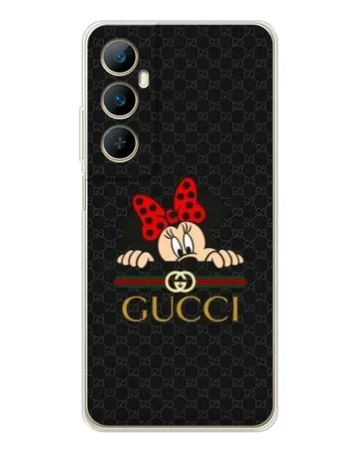 Чехол для Realme C76 с картинкой «Минни Маус Gucci — черный» Чехол для Realme C76 с картинкой «Минни Маус Gucci — черный»