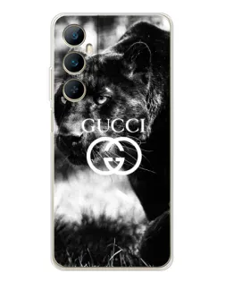 Чехол для Realme C76 с картинкой «Gucci — дикая природа»