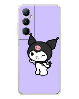 Чехол для Realme C76 с картинкой «Классическая Kuromi» Чехол для Realme C76 с картинкой «Классическая Kuromi»