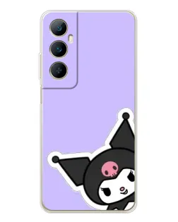 Чехол для Realme C76 с картинкой «Забавная Kuromi» Чехол для Realme C76 с картинкой «Забавная Kuromi»