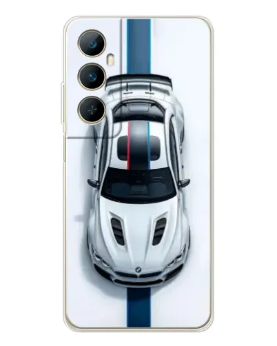 Чехол для Realme C76 с картинкой «Вид сверху — BMW M» Чехол для Realme C76 с картинкой «Вид сверху — BMW M»
