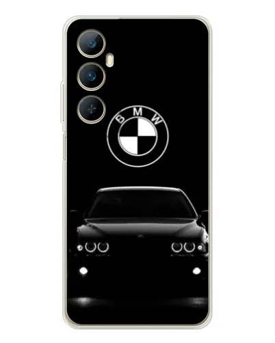 Чехол для Realme C76 с картинкой «BMW — взгляд из темноты» Чехол для Realme C76 с картинкой «BMW — взгляд из темноты»
