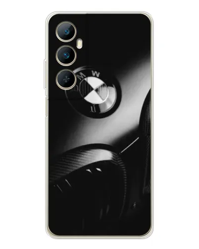 Чехол для Realme C76 с картинкой «Эмблема BMW — макро» Чехол для Realme C76 с картинкой «Эмблема BMW — макро»