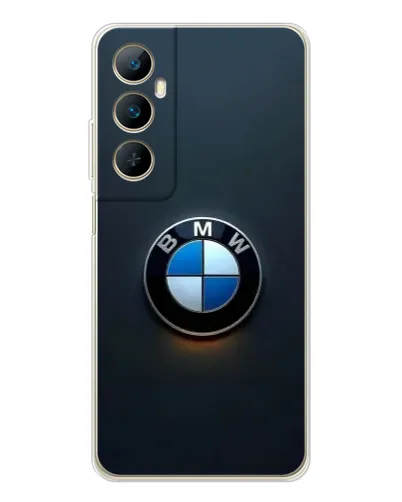 Чехол для Realme C76 с картинкой «Логотип BMW — минимализм» Чехол для Realme C76 с картинкой «Логотип BMW — минимализм»