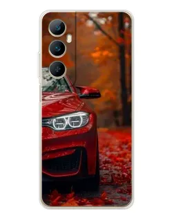Чехол для Realme C76 с картинкой «Осенняя BMW M4»
