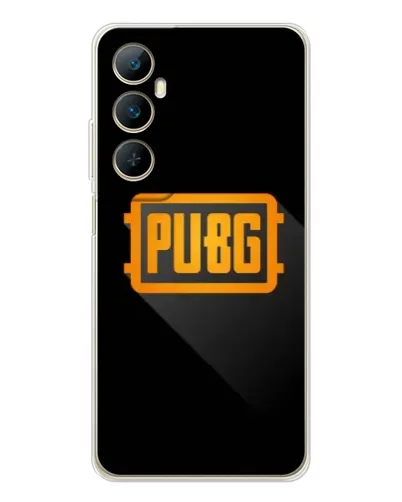 Чохол для Realme C76 з картинкою «PUBG — рамка лого» Чохол для Realme C76 з картинкою «PUBG — рамка лого»