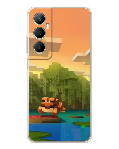 Чохол для Realme C76 з картинкою «Майнкрафт захід сонця» Чохол для Realme C76 з картинкою «Майнкрафт захід сонця»