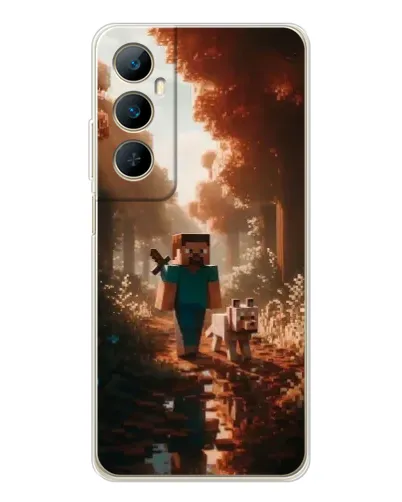 Чохол для Realme C76 з картинкою «Стів у лісі» Чохол для Realme C76 з картинкою «Стів у лісі»