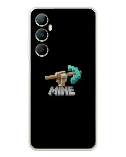 Чохол для Realme C76 з картинкою «Алмазне кайло» Чохол для Realme C76 з картинкою «Алмазне кайло»