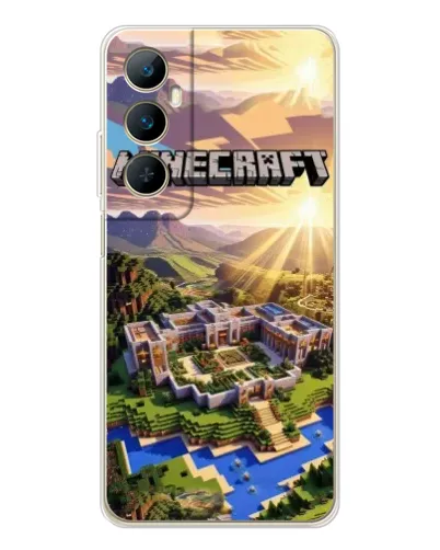Чохол для Realme C76 з картинкою «Minecraft панорама» Чохол для Realme C76 з картинкою «Minecraft панорама»