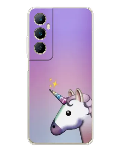 Чехол для Realme C76 с картинкой «Единорог градиент» Чехол для Realme C76 с картинкой «Единорог градиент»