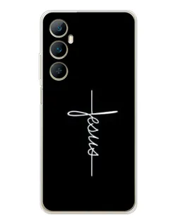 Чехол для Realme C76 с картинкой «Тонкая линия веры»