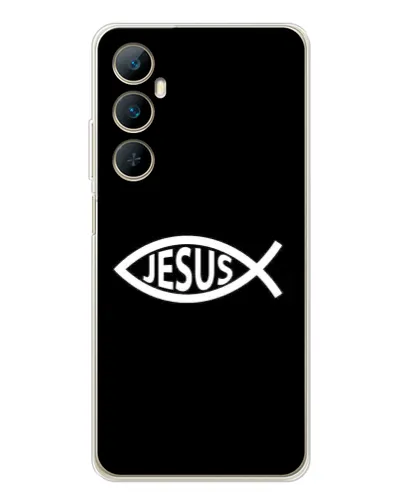 Чехол для Realme C76 с картинкой «Классический Jesus»