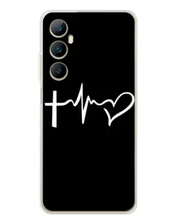Чехол для Realme C76 с картинкой «Пульс веры» Чехол для Realme C76 с картинкой «Пульс веры»