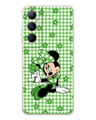 Чехол для Realme C76 с картинкой «Mickey в клетку»