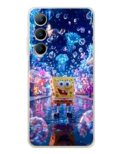Чехол для Realme C76 с картинкой «Неоновый океан»