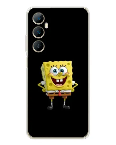 Чехол для Realme C76 с картинкой «Классический Губка Боб» Чехол для Realme C76 с картинкой «Классический Губка Боб»