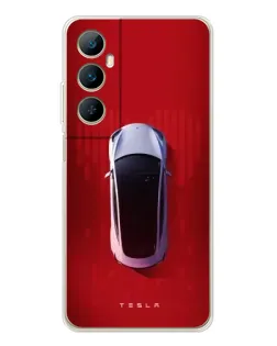 Чехол для Realme C76 с картинкой «Tesla Top View» Чехол для Realme C76 с картинкой «Tesla Top View»