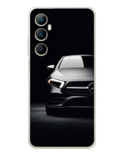 Чехол для Realme C76 с картинкой «Свет фар Mercedes» Чехол для Realme C76 с картинкой «Свет фар Mercedes»