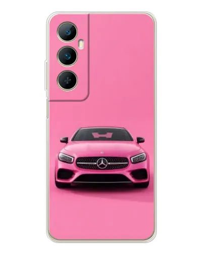 Чехол для Realme C76 с картинкой «Розовый Mercedes AMG» Чехол для Realme C76 с картинкой «Розовый Mercedes AMG»