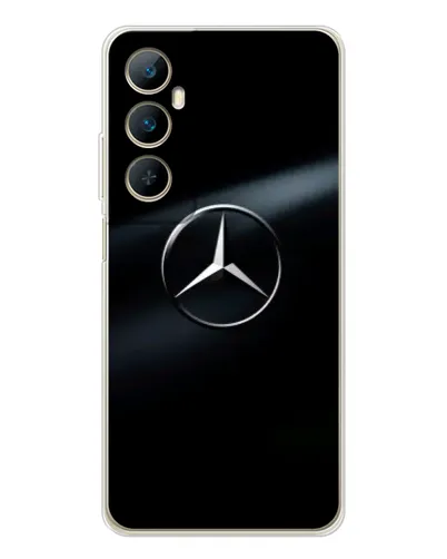 Чехол для Realme C76 с картинкой «Mercedes на металле» Чехол для Realme C76 с картинкой «Mercedes на металле»