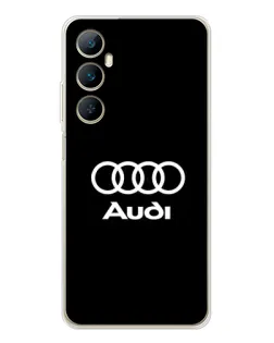 Чехол для Realme C76 с картинкой «Классическое лого Audi» Чехол для Realme C76 с картинкой «Классическое лого Audi»