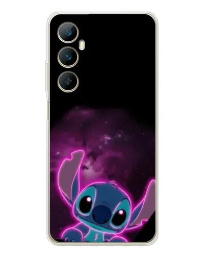 Чохол для Realme C76 з картинкою «Неоновий Stitch»
