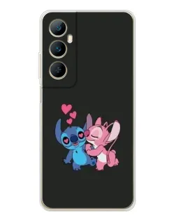 Чохол для Realme C76 з картинкою «Анжел цілує Стіча»