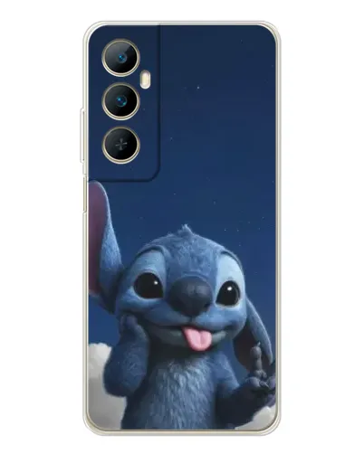 Чохол для Realme C76 з картинкою «Стіч у хмарах»