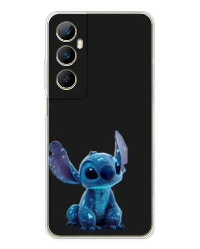 Чохол для Realme C76 з картинкою «Стіч на чорному»