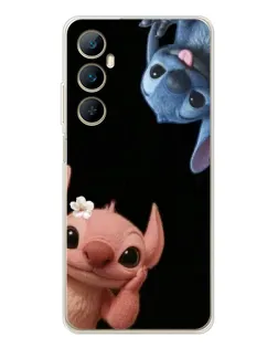 Чохол для Realme C76 з картинкою «Фіолетовий туман троянд»