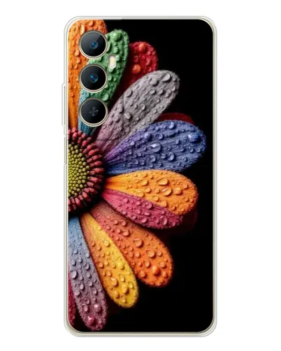 Чехол для Realme C76 с картинкой «Радужный цветок» Чехол для Realme C76 с картинкой «Радужный цветок»